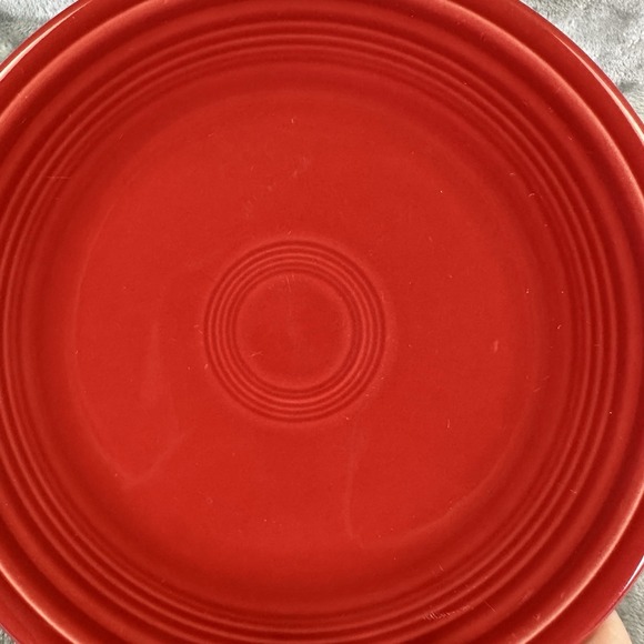 Fiesta Fiestaware Homer Laughlin Salad Plate Small Plate Scarlet - Picture 3 of 4